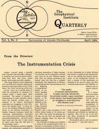 The Instrumentation Crisis